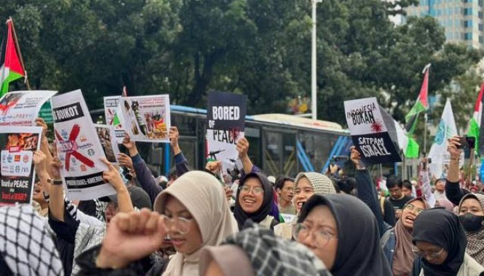Sejumlah Mahasiswa Purwokerto Bergabung dalam Aksi Nasional di Jakarta Soroti Sikap Politik Luar Negeri Pemerintah dan Isu Palestina