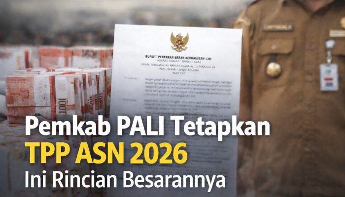 ‎Pemkab PALI Tetapkan TPP ASN 2026, Ini Rincian Besarannya 