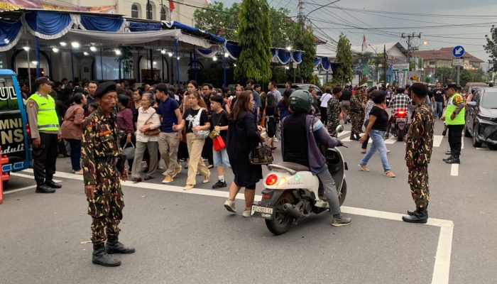 Banser Surakarta Gelar Pengamanan Gereja Saat Hari Paskah