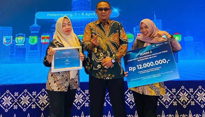 Bapenda Pali ! Inovasi ‎Bapenda Balek Dusun ! Raih Juara 2 Lomba Karya Tulis TP2DD se-Sumatera Selatan