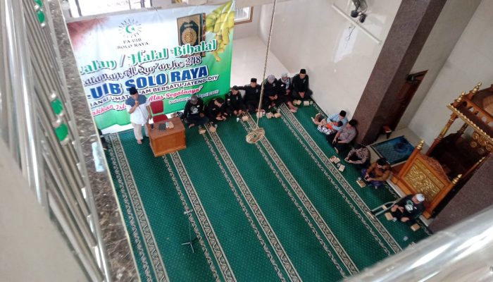 FA-UIB Se Solo Raya Tingkatkan Ukhuwah Islam dengan Halal bi Halal