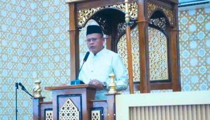 Walikota Prabumulih, H. Arlan Sholat Idul Fitri 1447 H Bersama Masyarakat di Masjid Islamic Center