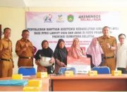 Pemkot Prabumulih Bersama Kementria Sosial RI Salurkan Bantuan ATENSI ke Lansia dan Anak