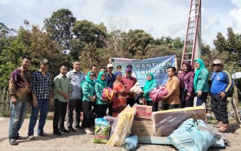 Respon Cepat Bupati Pali melalui Dinsos Salurkan Bantuan Daruratuntuk Korban Kebakaran di Tanding Marga