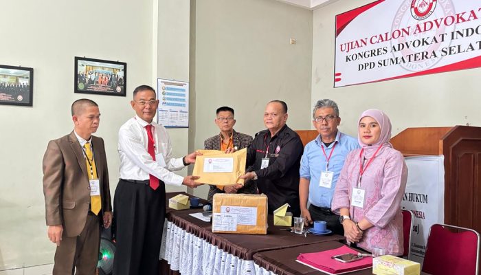 DPD KAI Sumsel Gelar Ujian Calon Advokat Angkatan XIX Tahun 2026