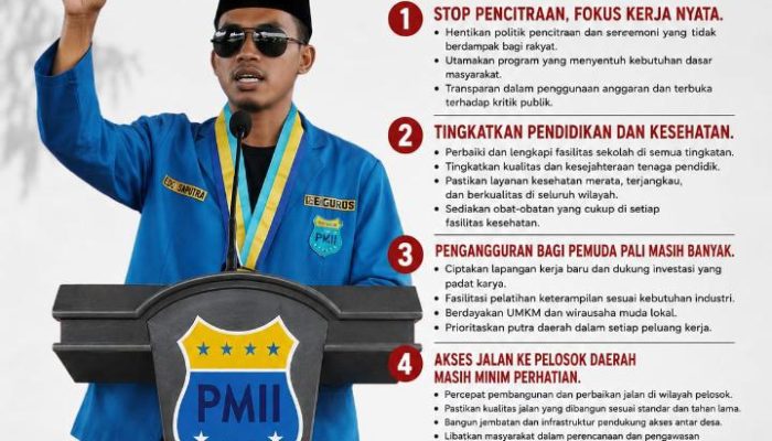 Rakyat Butuh Bukti Bukan Janji! PMII Sumsel Layangkan 5 Kritik Menohok untuk Pemkab PALI
