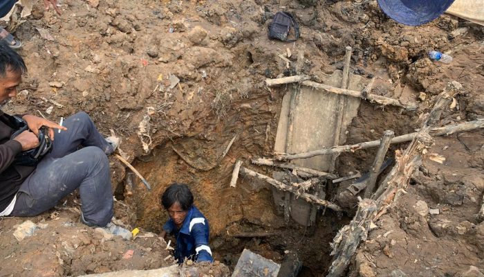 Diduga Lalai! Galian PT Elnusa di Sungai Lilin Biarkan Lubang Menganga dan Rugikan Pengusaha Lokal