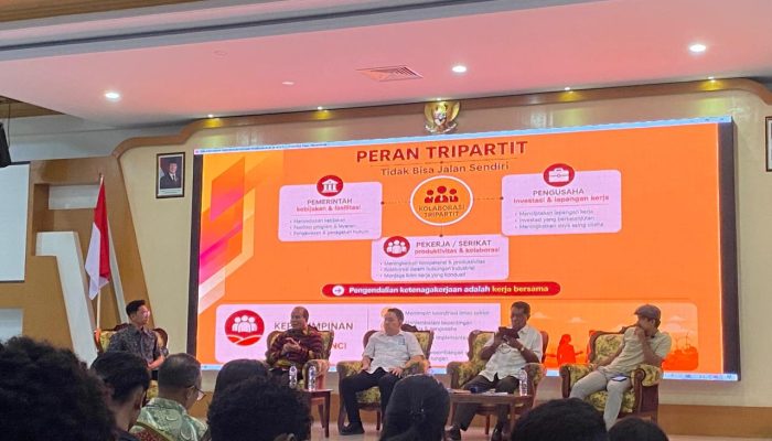 FMN Kupang Kolaborasi dengan BEM Unwira Gelar Diskusi Publik di Momentum May Day 2026