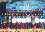 Wakil Walikota Prabumulih, Franky Nasril, S.Kom., M.M., Menghadiri Sekaligus Melepas Peserta Didik Kelas IX SMP Negeri 8 Prabumulih