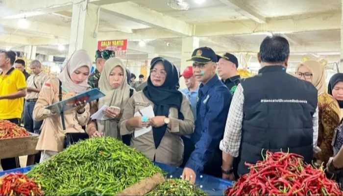 Pemkot Prabumulih Sidak Pasar Tradisional Modern, Antisipasi Kelangkaan Stok dan Harga Jelang Hari Raya Idul Adha