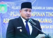 Wakil Walikota Prabumulih, Franky Nasril, S.Kom., M.M., Lantik 139 Pejabat di Prabumulih
