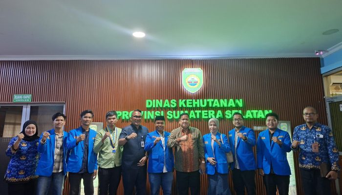 PKC PMII Sumsel Gandeng Dinas Kehutanan, Dorong Reboisasi dan Pelestarian Alam