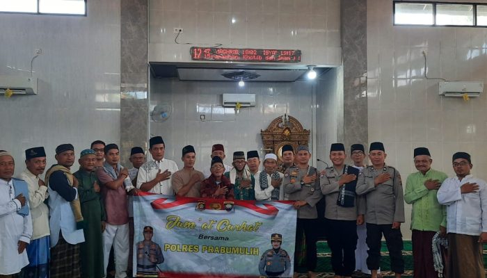 Jumat Curhat Sat Binmas Polres Prabumulih Perkuat Kemitraan Polisi dan Masyarakat dalam Menjaga Kamtibmas