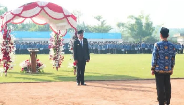 Walikota Prabumulih, H. Arlan, Pimpin Upacara Peringatan Hari Lahir Pancasila Tahun 2026