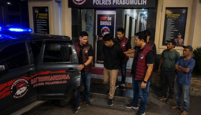 Polres Prabumulih Gagalkan Peredaran Ganja, Diduga Pelaku Diamankan beserta Barang Bukti 