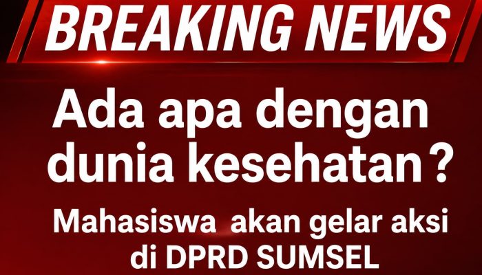 Dugaan Praktik Donor Liar di RSMH, PMII Palembang Siapkan Aksi Besar: Desak DPRD Sumsel Panggil Semua Pihak!