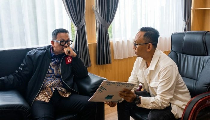 Misi Transparansi Pendidikan di Bumi Serepat Serasan: Efran Temui Ketua DPRD PALI