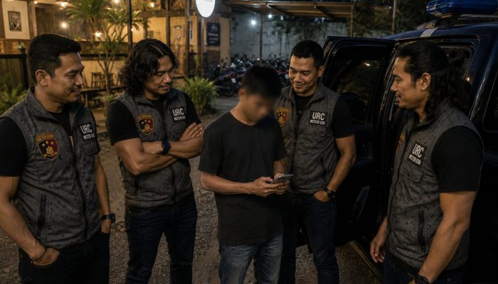 Tim URC WESTER 838 Polsek Prabumulih Barat Berhasil Ungkap Kasus Penggelapan, Residivis Diamankan