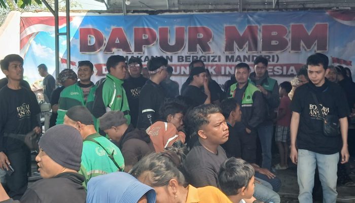 Pengusaha Asal Brebes Ajak Ratusan Ojol Makan Gratis, Prakarsai Gerakan MBM