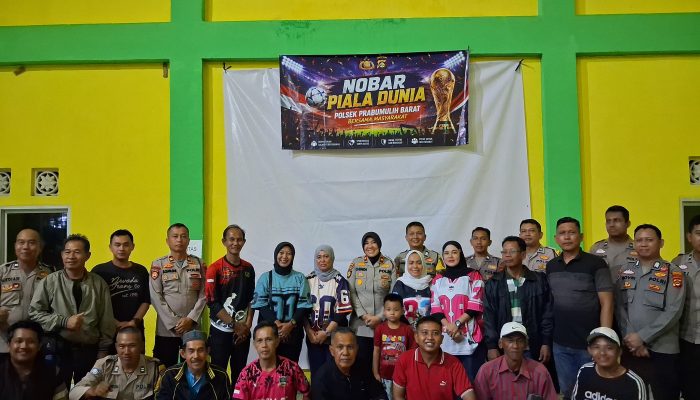 Polisi dan Masyarakat Bersatu dalam Kebersamaan, Nobar Piala Dunia 2026 Berjalan Aman dan Tertib