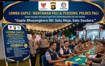 Perkuat Sinergi, Rumah Singgah Aktivis Gelar Lomba Gaple Sambut HUT Bhayangkara ke-80   