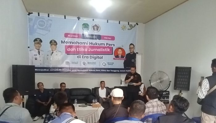 Tingkatkan Kompetensi Era Digital, PWI PALI Gelar Workshop Jurnalistik