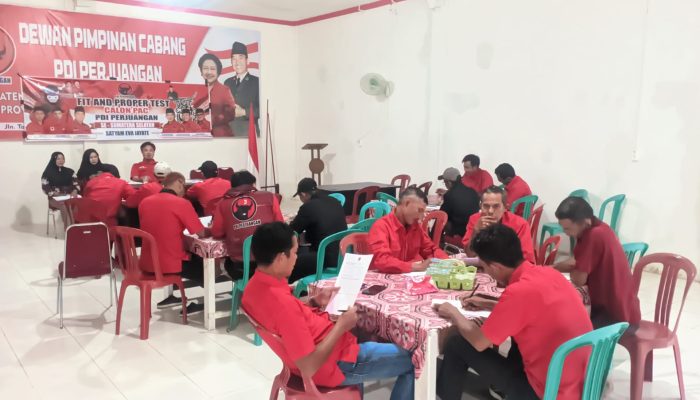 Ujung Tombak Partai: PDIP PALI Seleksi Ketat Calon Pimpinan Kecamatan