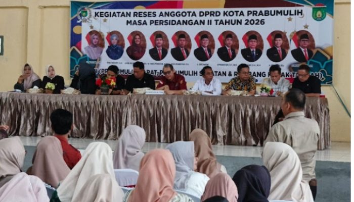 Serap Aspirasi Masyarakat, DPRD Kota Prabumulih Gelar Reses Serentak di Tiga Dapi