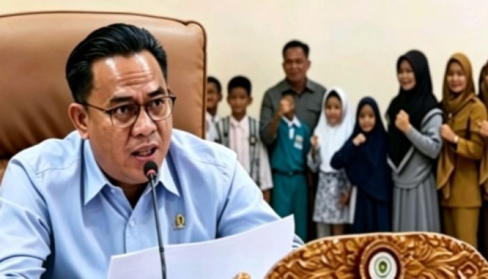 Ketua DPRD Kota Prabumulih, H.Deni Victoria SH.,M.Si, Terima Audiensi Serta Silahturahmi Dari Atlet Renang Prabumulih