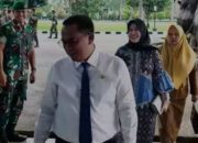 Ketua DPRD Kota Prabumulih, H. Deni Victoria, SH., M.Si,.Hadiri Lepas Sambut Danyonzipur 2/Samara Grawira