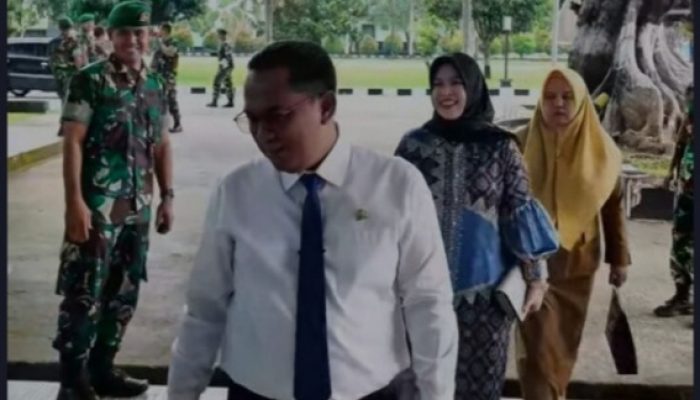 Ketua DPRD Kota Prabumulih, H. Deni Victoria, SH., M.Si,.Hadiri Lepas Sambut Danyonzipur 2/Samara Grawira
