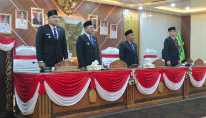 DPRD Kota Prabumulih Menggelar Rapat Paripurna : DPRD Prabumulih Setujui Pembahasan LPJ Pelaksanaan APBD 2025