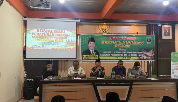 Sawal Serukan Waspada Narkoba, Ajak Warga Nagari Perkuat Pencegahan