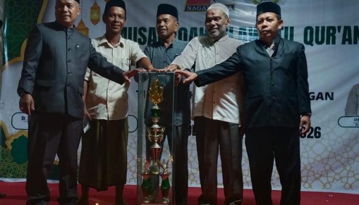 Kemukiman Kulu Ukir Sejarah, Sabet Juara Umum MTQ XIII Seunagan dan Boyong Piala Bergilir   