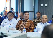 Bupati Muba Ikuti Rapat Anev Pendataan Sumur Masyarakat