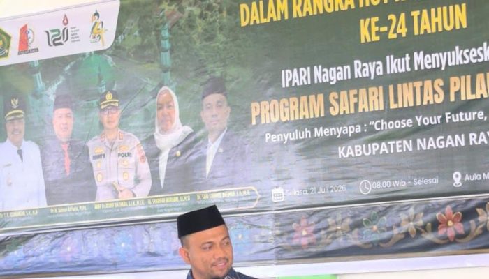 Wakil Ketua II DPRK Nagan Raya Resmi Buka Safari Penyuluhan IPARI, Ratusan Siswa MAN Inovasi Ikuti Talkshow “Sinergi Lintas Pilar Membentengi Generasi Emas”