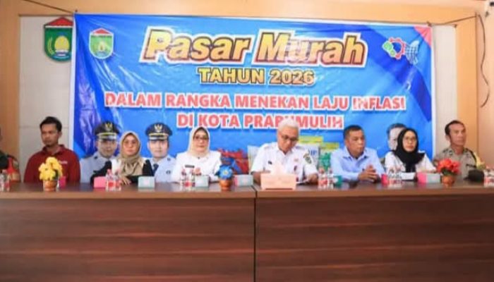 Pemkot Prabumulih Gelar Pasar Murah di Desa Muara Sungai