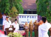 Wakil Walikota Prabumulih, Franky Nasril, S.Kom., M.M., Hadiri Sekaligus Menjadi Pembina Upacara Pembukaan MPLS di SMK PGRI 1 Prabumulih