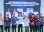 Walikota Prabumulih, H. Arlan, menghadiri sekaligus menerima secara resmi 914 mahasiswa Kuliah Kerja Nyata (KKN) Angkatan ke-85 Tahun 2026 dari Universitas Islam Negeri (UIN) Raden Fatah Palembang