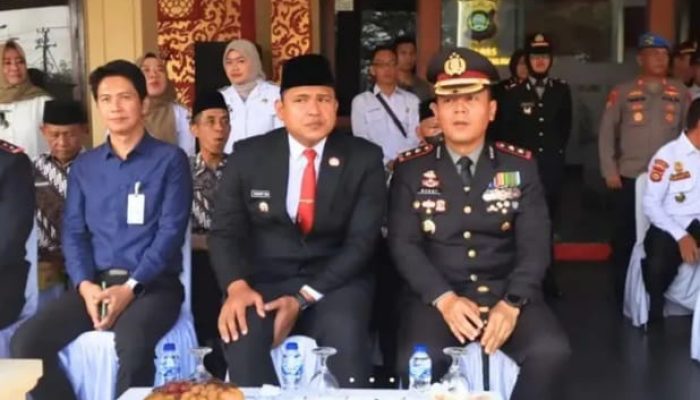 Wakil Walikota Prabumulih, Franky Nasril, S.Kom., M.M., Hadiri Upacara dan Syukuran Dalam Rangka HUT Bhayangkara ke-80 Tahun 2026