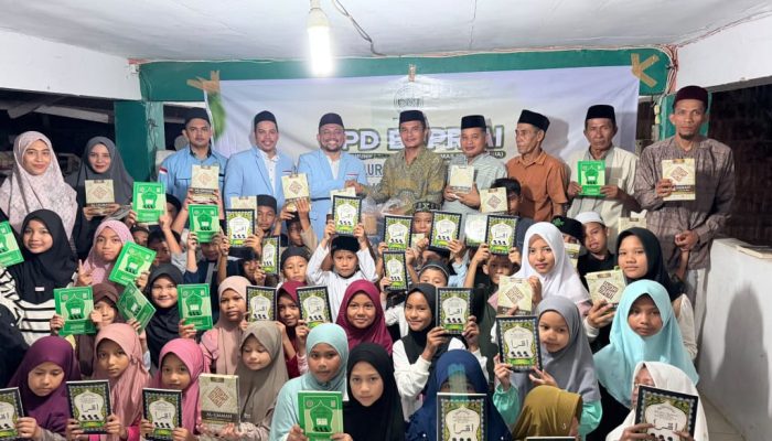 BKPRMI Nagan Raya Luncurkan Gerakan Tebar Iqra’ dan Al-Qur’an, Tiga TPA Jadi Penerima Perdana Program Infaq Pendidikan Al-Qur’an