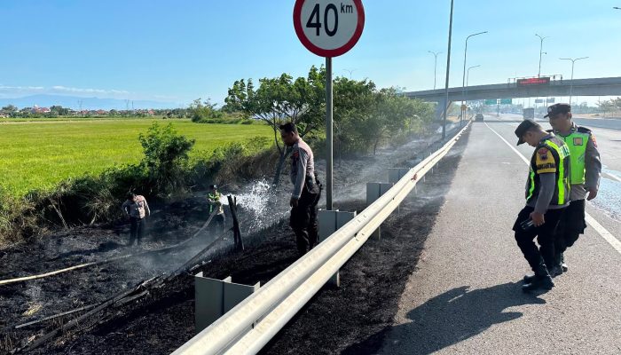 Waspadai Kecelakaan Akibat Asap Pembakaran Pinggir Tol, Pengemudii Diminta Lakukan Tips ini