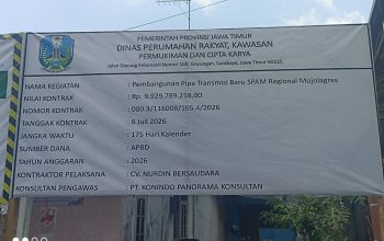 CV Nurdin Bersaudara Langgar K3, PT Konindo Panorama Konsultan Lalai Pengawasan Proyek SPAM 