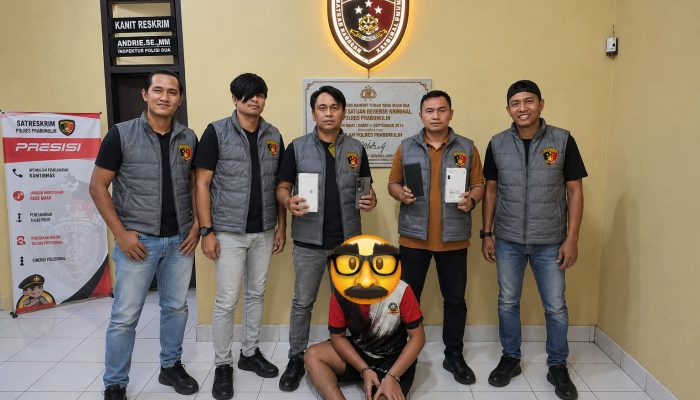 Begal Bidan di Jalan Jenderal Sudirman Ditangkap Team URC WESTER 838 Polsek Prabumulih Barat