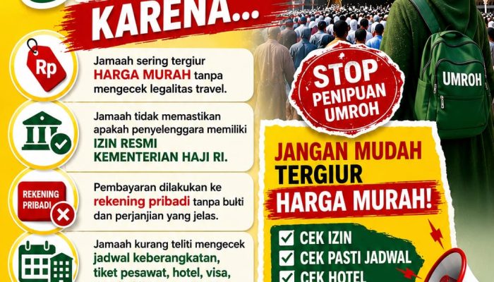 LPKHI Imbau Masyarakat Waspada Penipuan Umrah Berkedok Harga Murah
