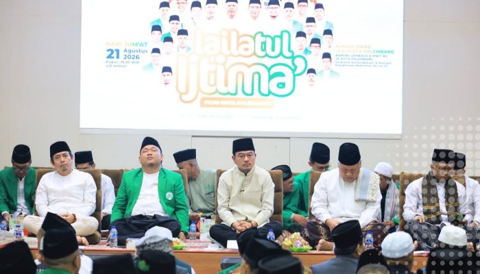 Lailatul Ijtima PCNU Palembang Jadi Momentum Syukuran Kemerdekaan & Doa untuk Muktamar NU ke-35