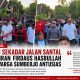 Bukan Sekadar Jalan Santai, Kehadiran Firdaus Hasbullah Bikin Warga Sumberjo Antusias