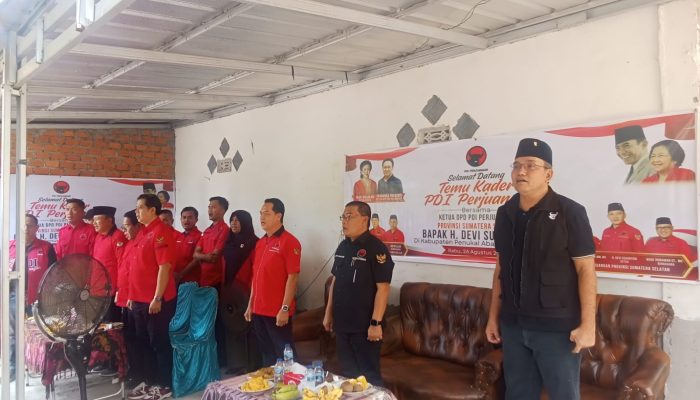 Temu Kader PDIP PALI Bersama Ketua DPD Sumsel, Perkuat Konsolidasi dan Kepedulian terhadap Masyarakat