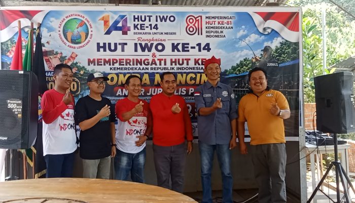 Merawat Silaturahmi, Jurnalis PALI Rehat Sejenak Lewat Lomba Mancing