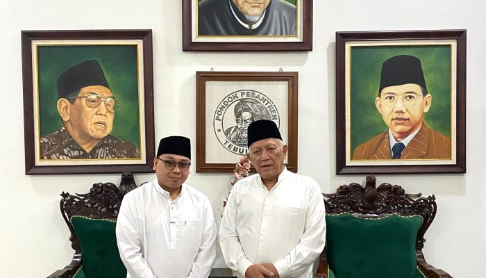 Ketua LESBUMI PWNU Sumsel Sowan Kepada Ketua Umum PBNU Gus Kikin